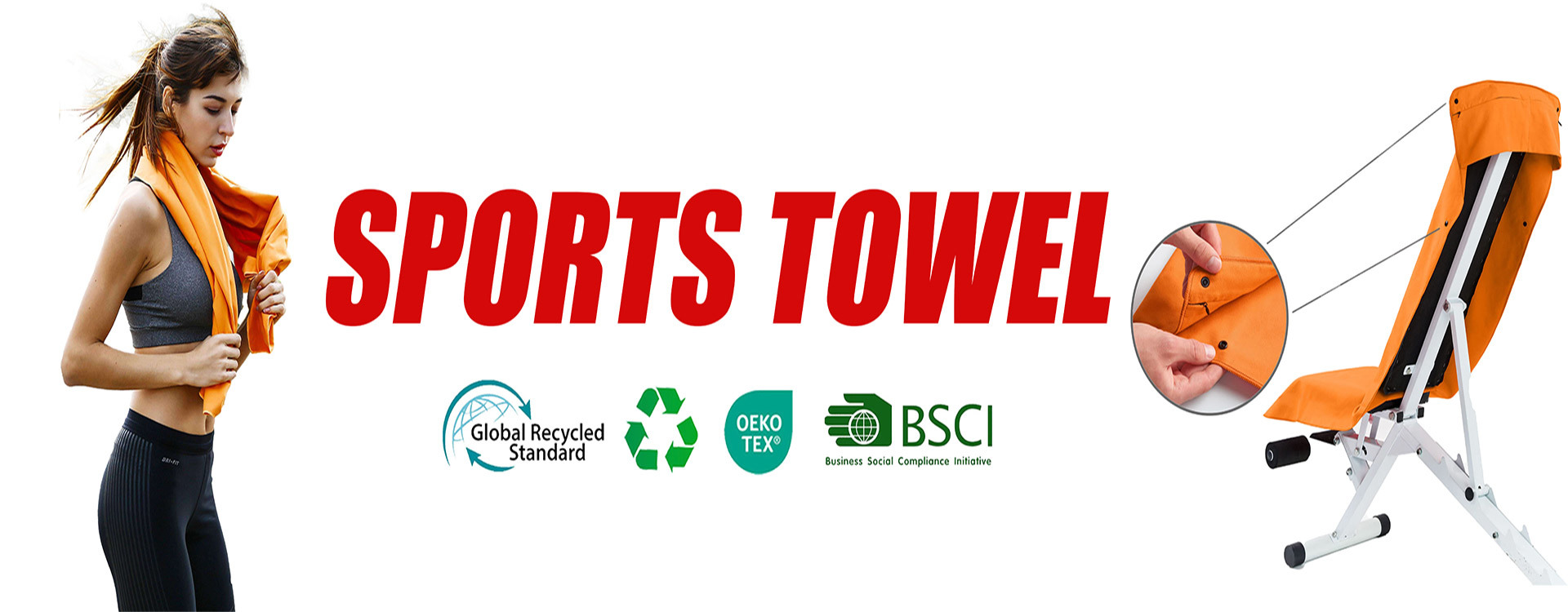 ποιότητας Αθλητική πετσέτα Microfiber Εργοστάσιο