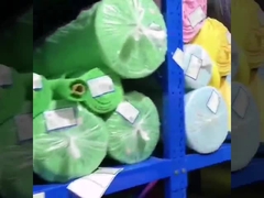 διαφορετικό βίντεο υφάσματος χρώματος