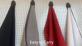 Πετσέτα γκολφ Waffle Διατηρήστε τα κλαμπ καθαρά