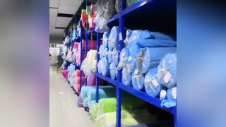 διαφορετικό βίντεο υφάσματος χρώματος