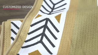 Προσαρμοσμένη ψηφιακή εκτύπωση πετσετών θαλάσσης με προστασία από άμμο