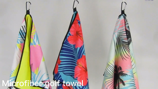 Waffle Golf Towel Super Absorbent Quick Dry